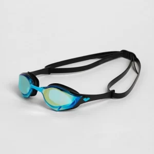 ARENA COBRA EDGE SWIPE MIRROR AQUA_BLACK_BLACK