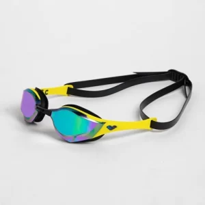 ARENA COBRA EDGE SWIPE MIRROR EMERALD_YELLOW_BLACK