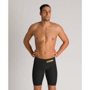 ARENA MEN'S POWERSKIN CARBON GLIDE JAMMER BLACK_GOLD