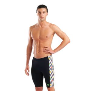 ARENA MEN’S FRUIT SWIM JAMMER BLACK/MULTI_WHITE